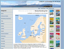 Tablet Screenshot of geobuchhandlung.de